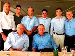 Parceria com o empresário Oscar Americano